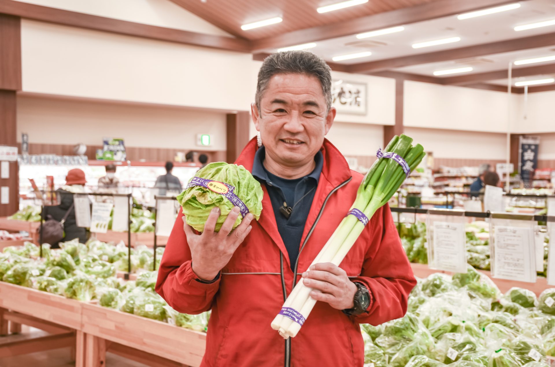 多種多様な野菜と出逢う。JA花園農産物直売所