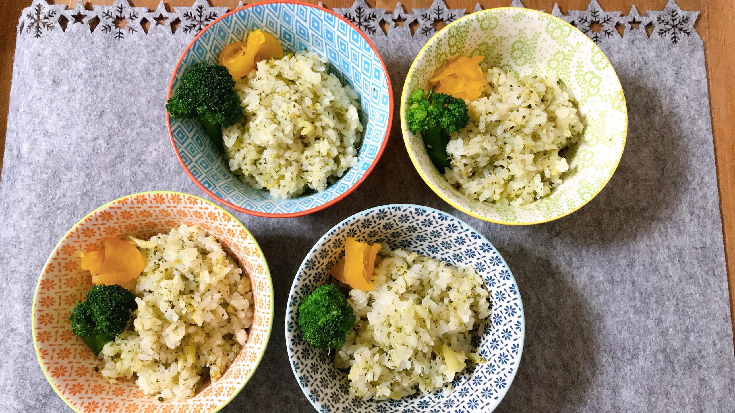 丸ごとブロッコリーの炊き込みご飯 ふかやさいレシピ Vegetable Theme Park Fukaya 深谷市