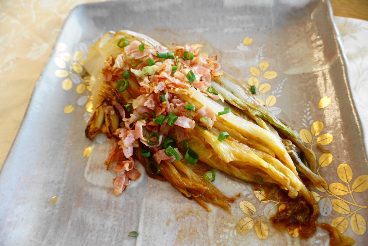 白菜ステーキ ふかやさいレシピ 白菜ステーキ ふかやさいレシピ