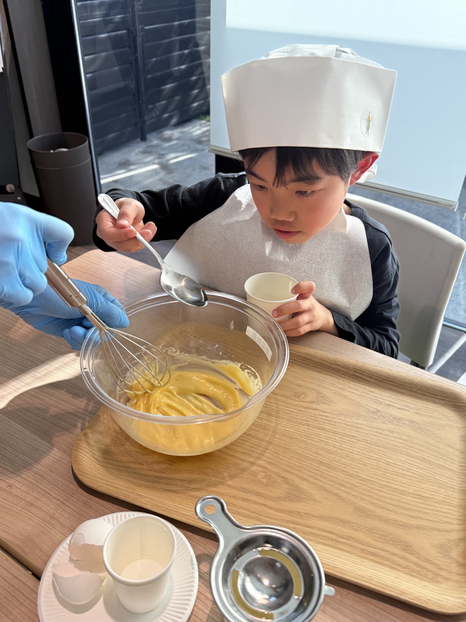 野菜教室「マヨネーズ作り体験」｜深谷テラス ヤサイな仲間たちファーム